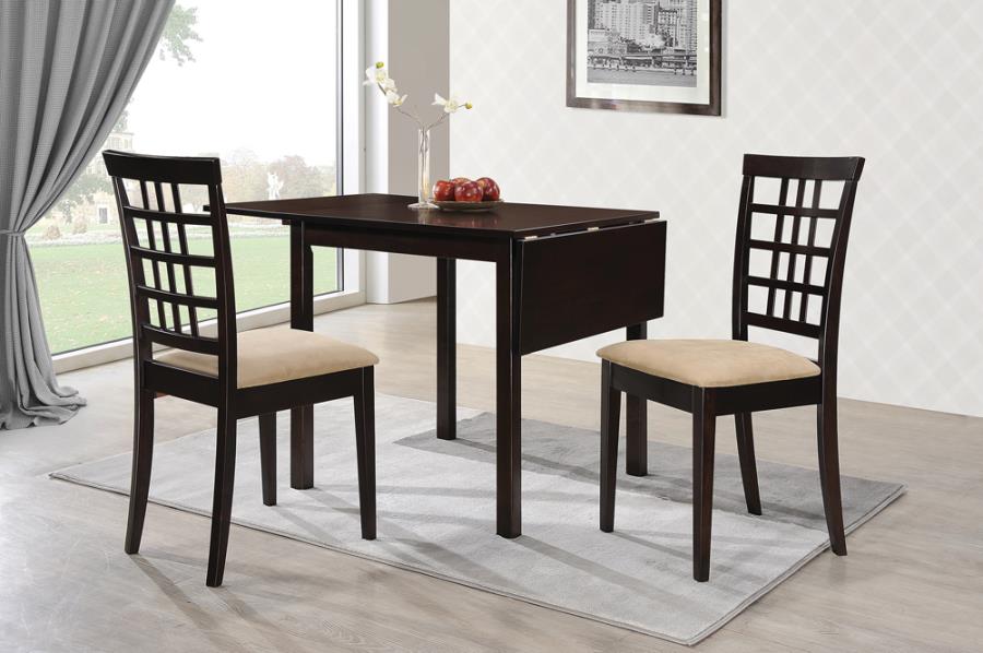 Kelso Brown 3 Pc Dining Set - MyWaynesHome #