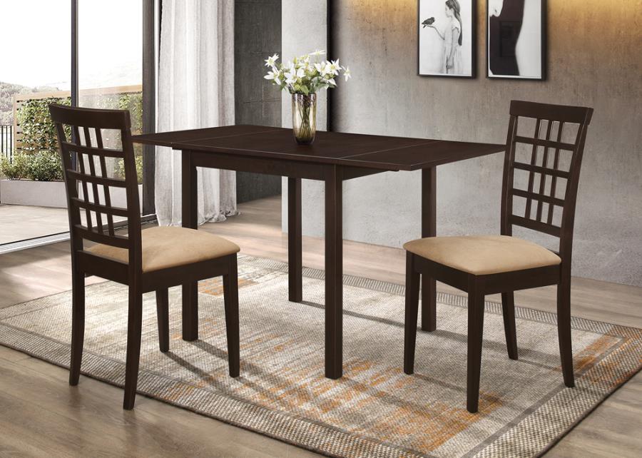 Kelso Brown Dining Table - MyWaynesHome #