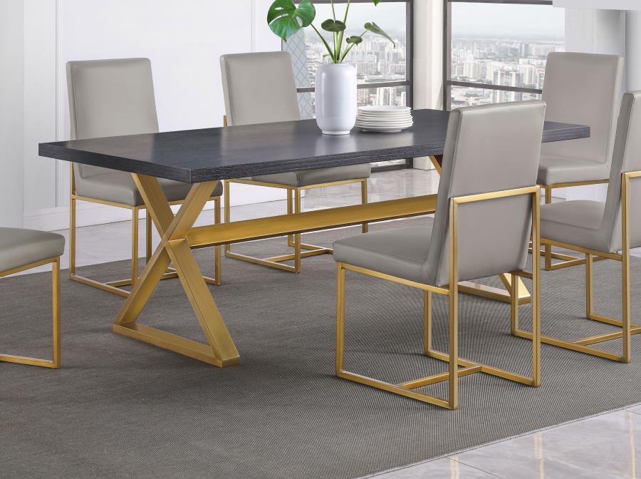 Conway Brown Dining Table - MyWaynesHome #