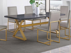 Conway Brown Dining Table - MyWaynesHome #