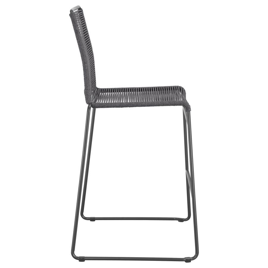 Jerome Grey Bar Stool - MyWaynesHome #