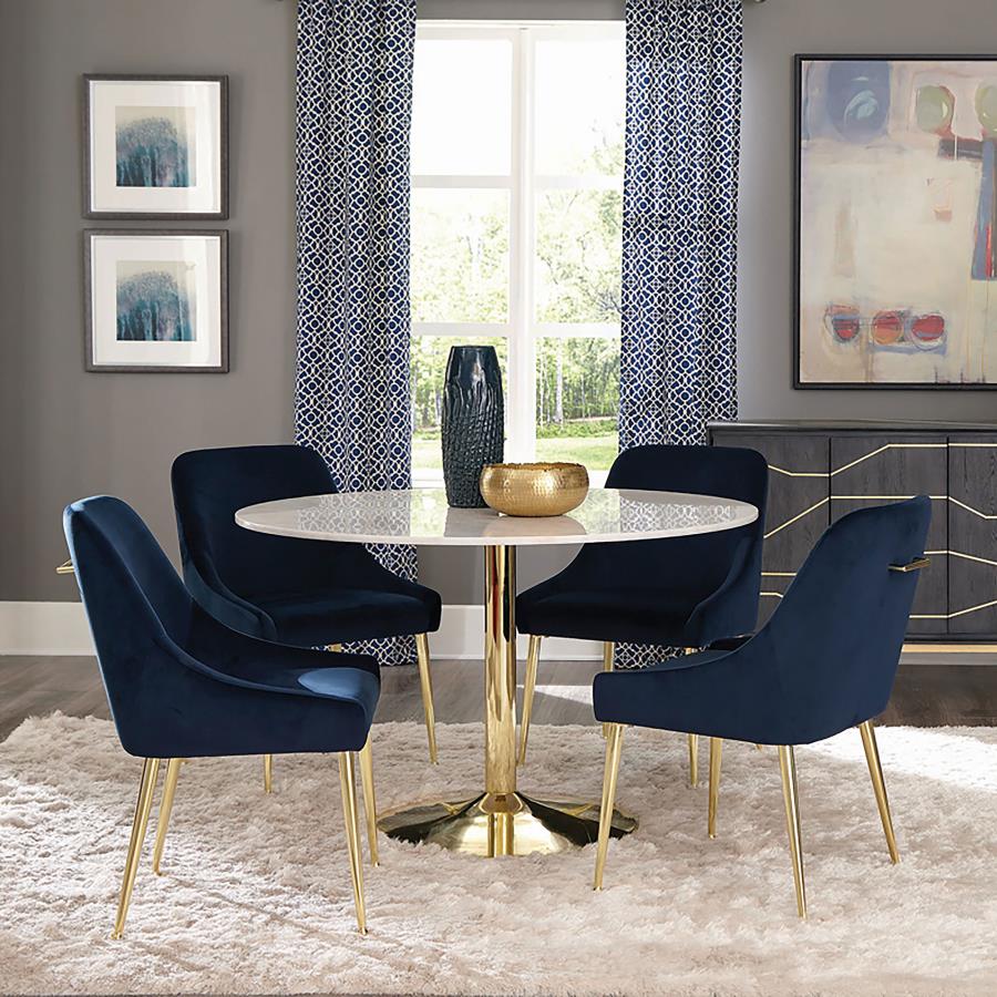 Mayette Blue Side Chair - MyWaynesHome #