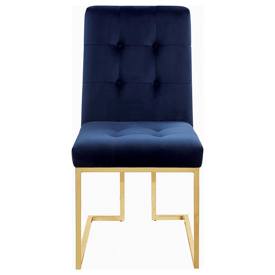 Cisco Blue Side Chair - MyWaynesHome #