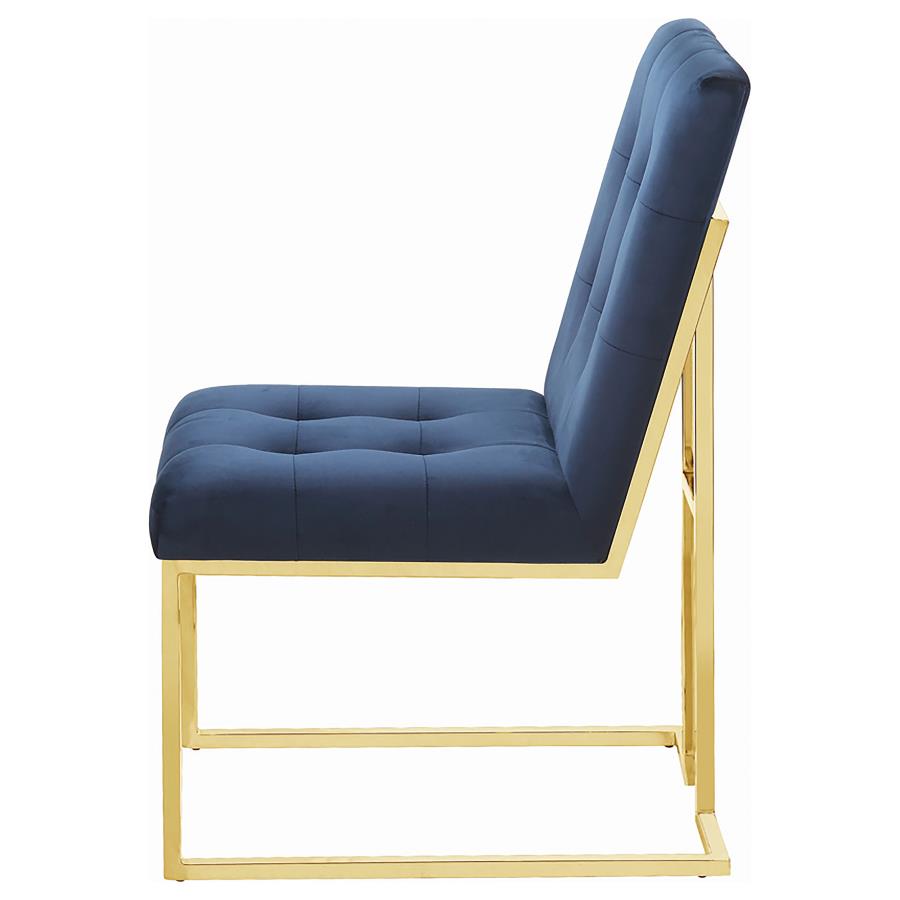 Cisco Blue Side Chair - MyWaynesHome #