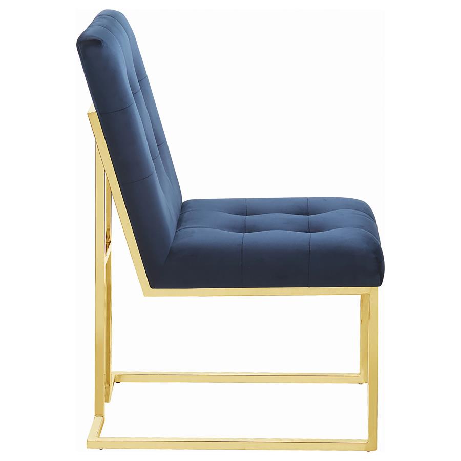 Cisco Blue Side Chair - MyWaynesHome #