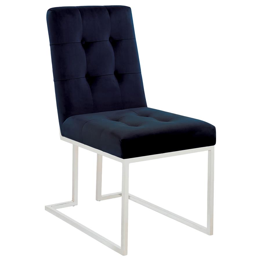 Cisco Blue Side Chair - MyWaynesHome #