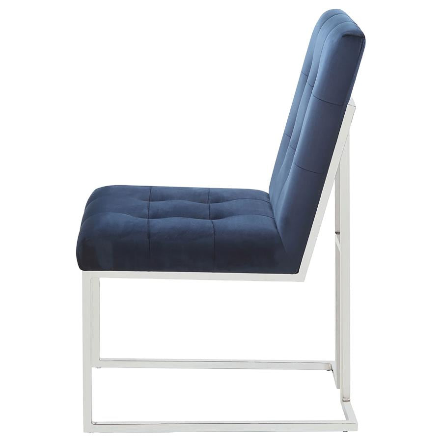 Cisco Blue Side Chair - MyWaynesHome #
