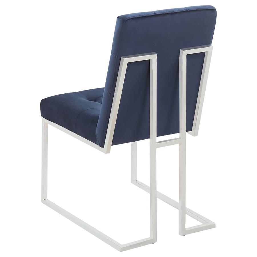 Cisco Blue Side Chair - MyWaynesHome #