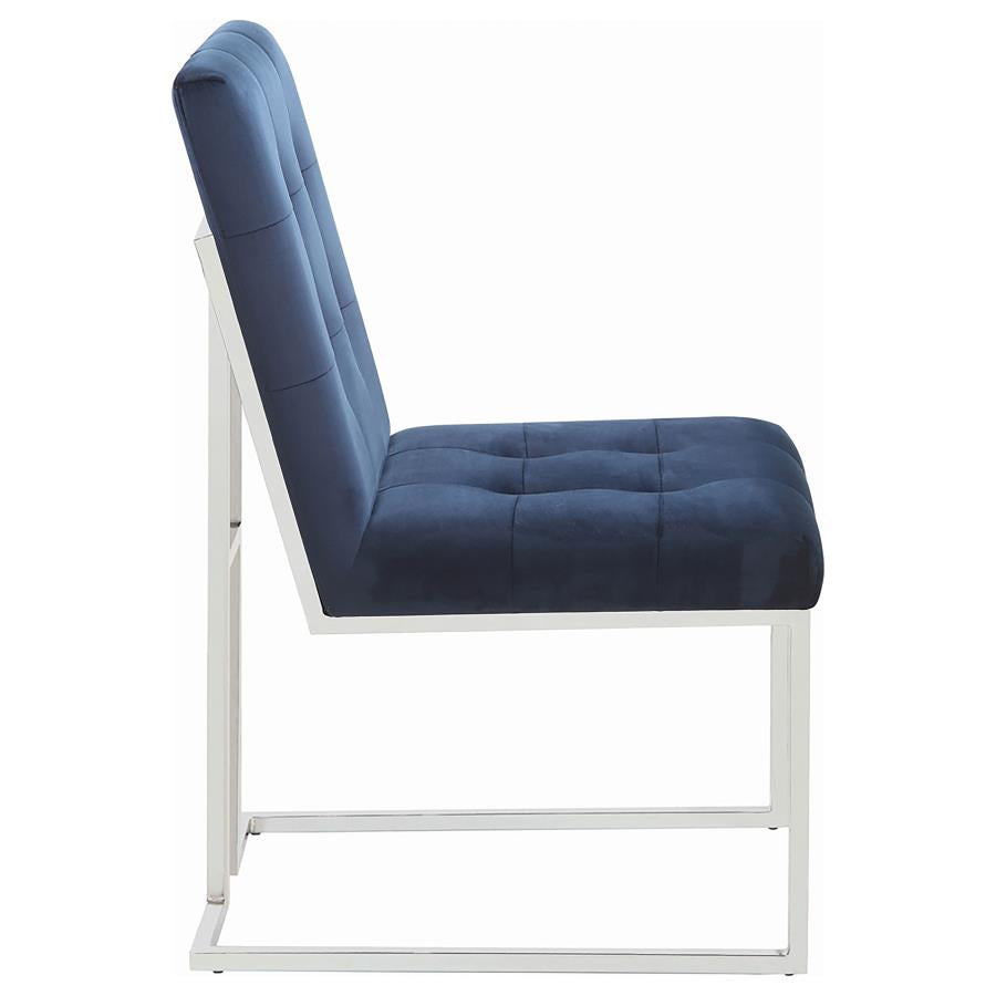 Cisco Blue Side Chair - MyWaynesHome #
