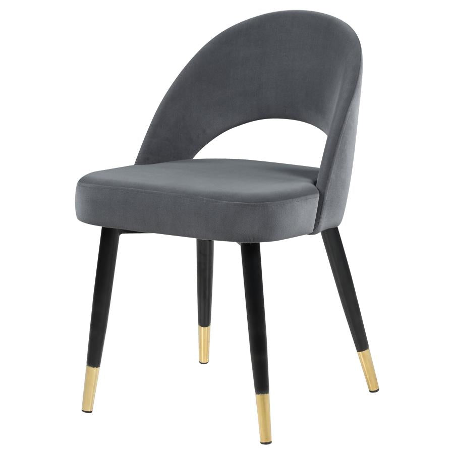 Lindsey Grey Side Chair - MyWaynesHome #