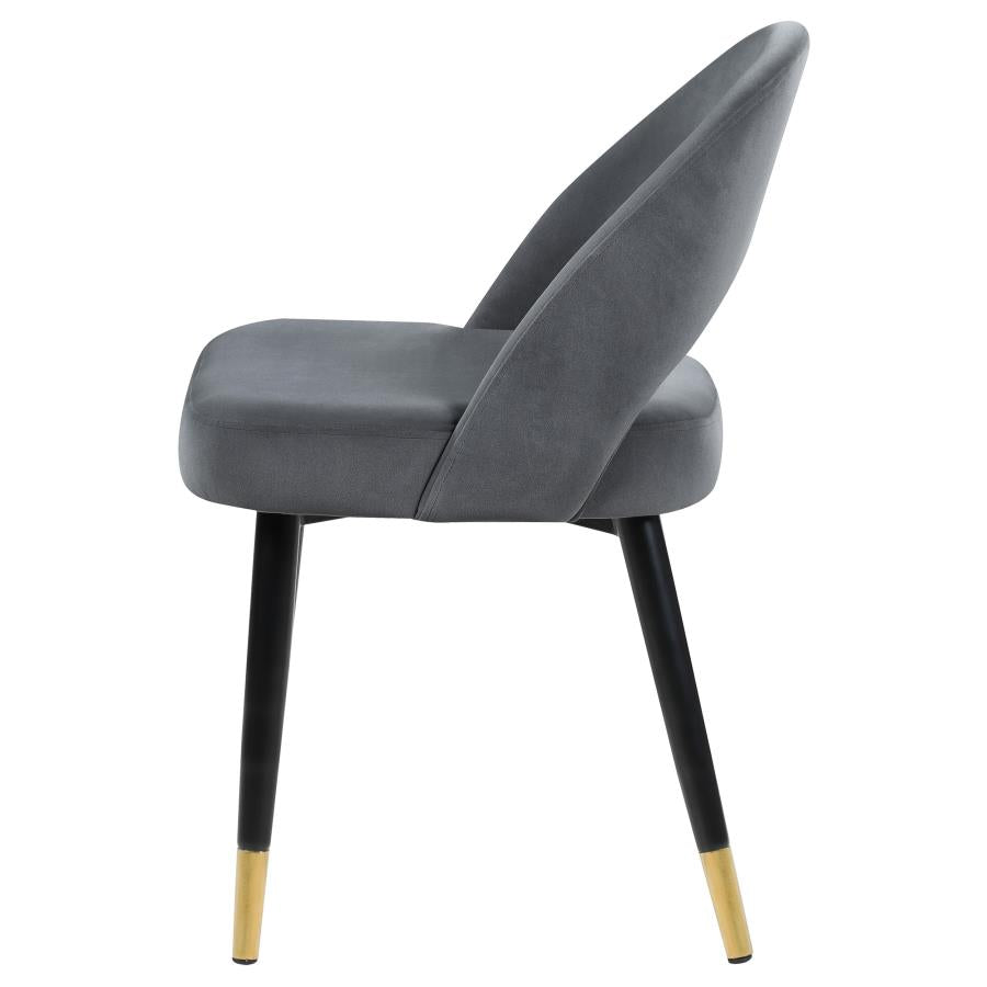 Lindsey Grey Side Chair - MyWaynesHome #