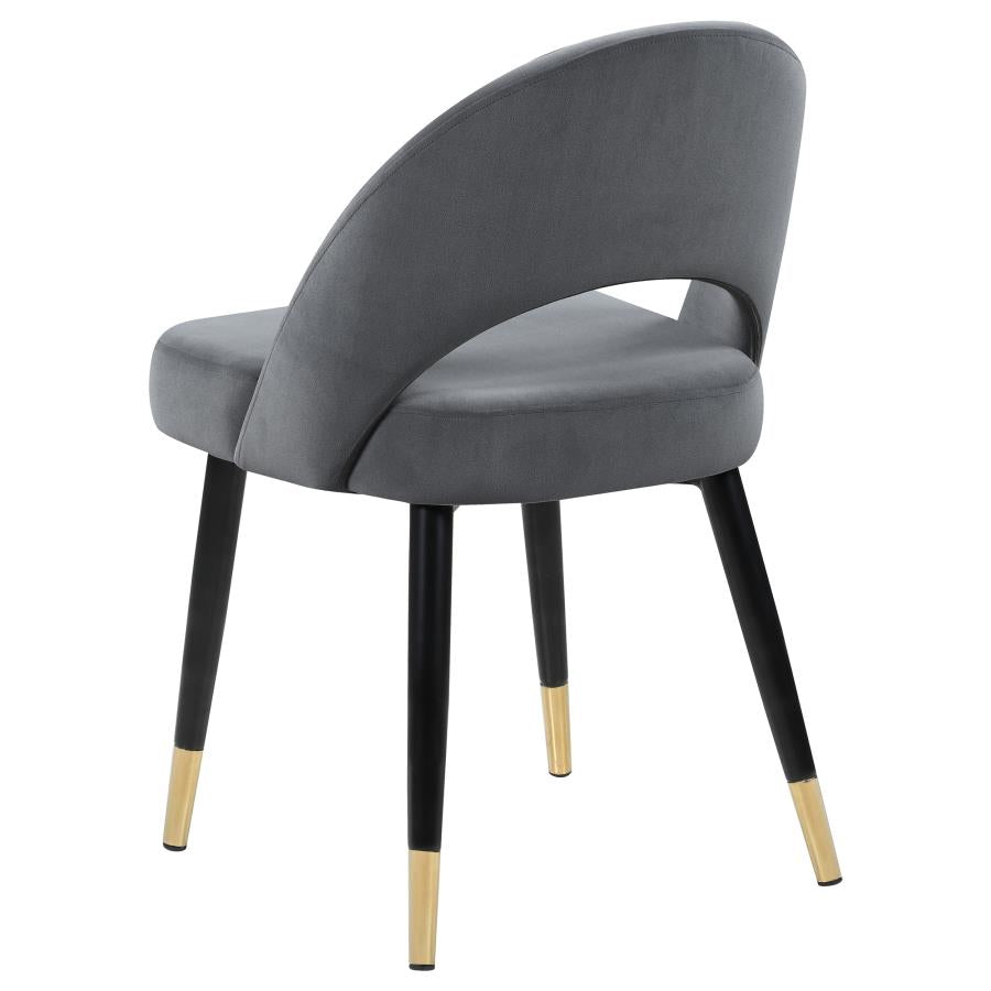 Lindsey Grey Side Chair - MyWaynesHome #