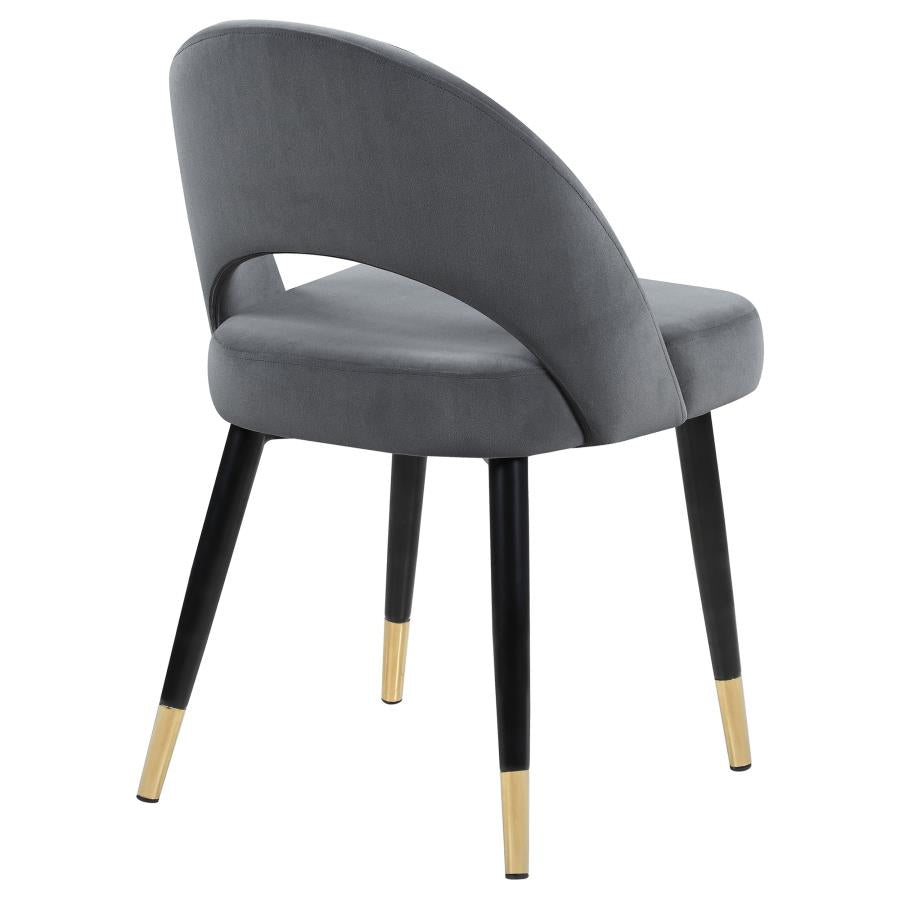 Lindsey Grey Side Chair - MyWaynesHome #