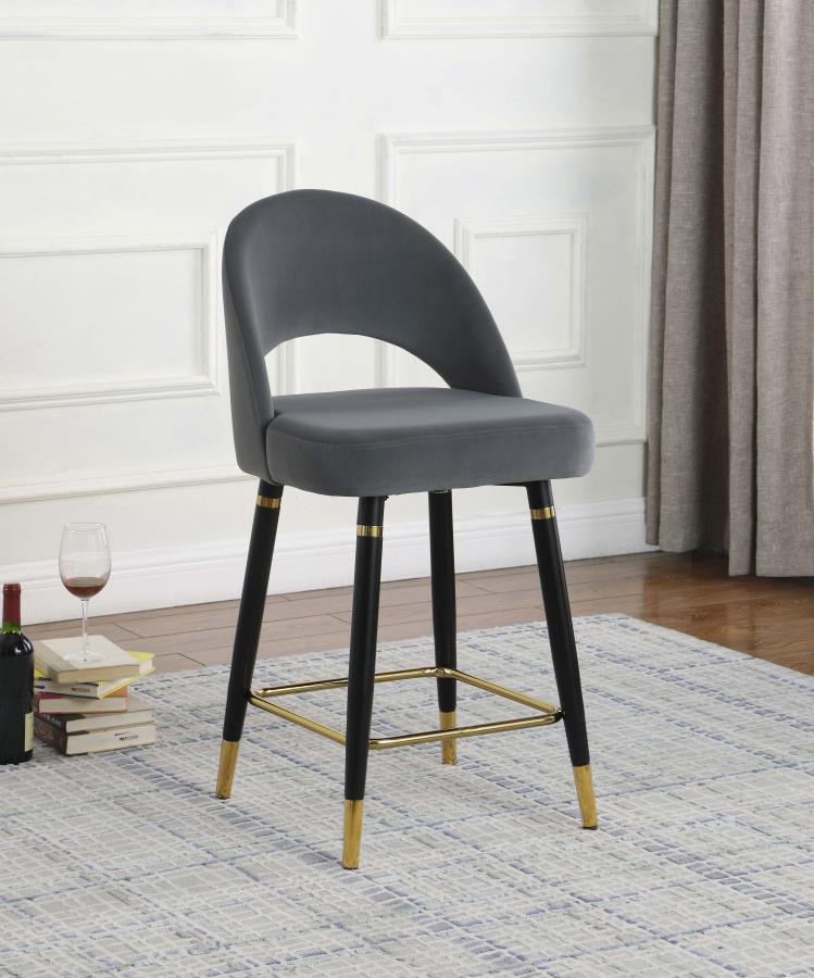 Lindsey Grey Counter Stool - MyWaynesHome #
