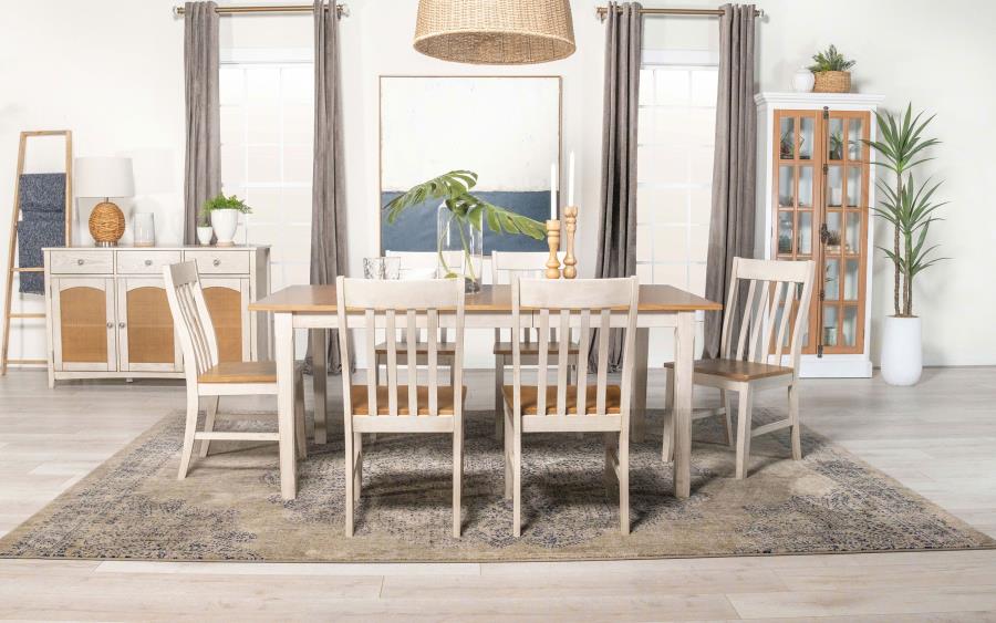 Kirby Ivory Dining Table - MyWaynesHome #