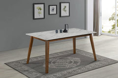 Everett White Dining Table - MyWaynesHome #