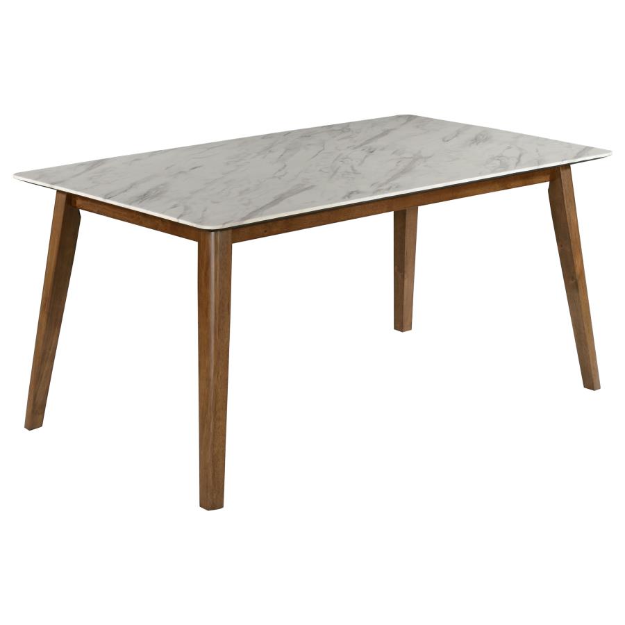 Everett White Dining Table - MyWaynesHome #
