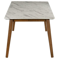 Everett White Dining Table - MyWaynesHome #