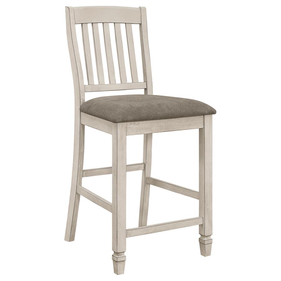 Sarasota Ivory 5 Pc Counter Height Dining Set - MyWaynesHome #