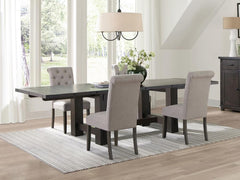 Calandra Brown 5 Pc Dining Set - MyWaynesHome #