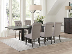 Calandra Brown 7 Pc Dining Set - MyWaynesHome #