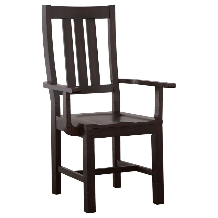 Calandra Brown Arm Chair - MyWaynesHome #