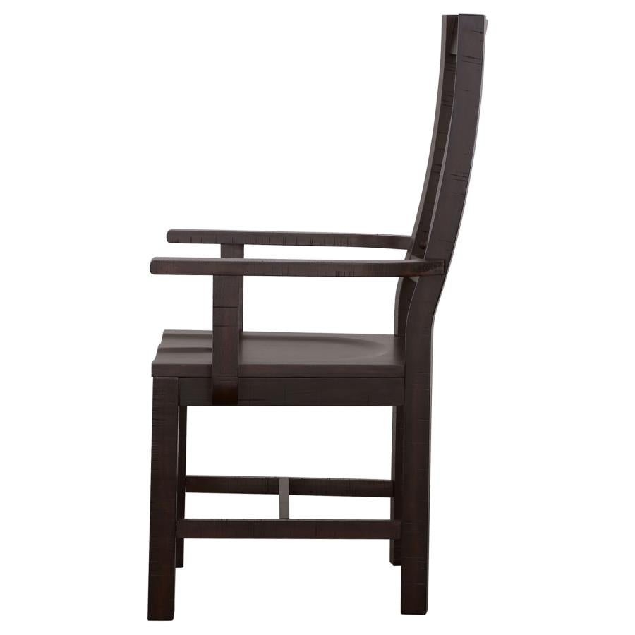 Calandra Brown Arm Chair - MyWaynesHome #