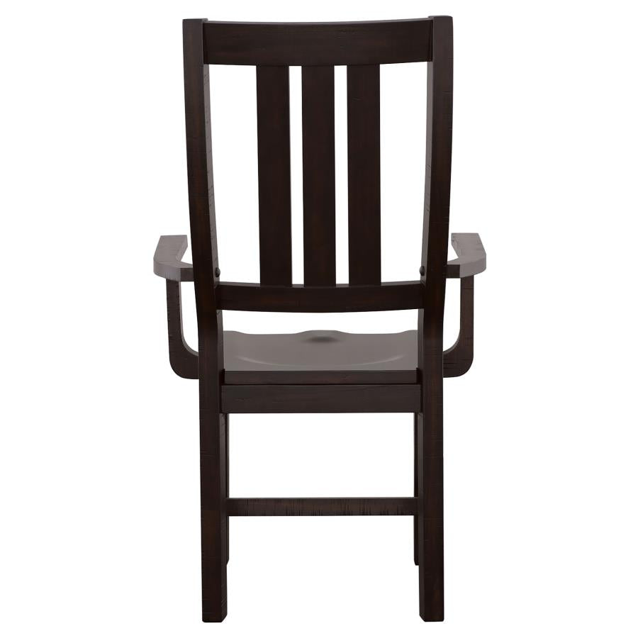 Calandra Brown Arm Chair - MyWaynesHome #