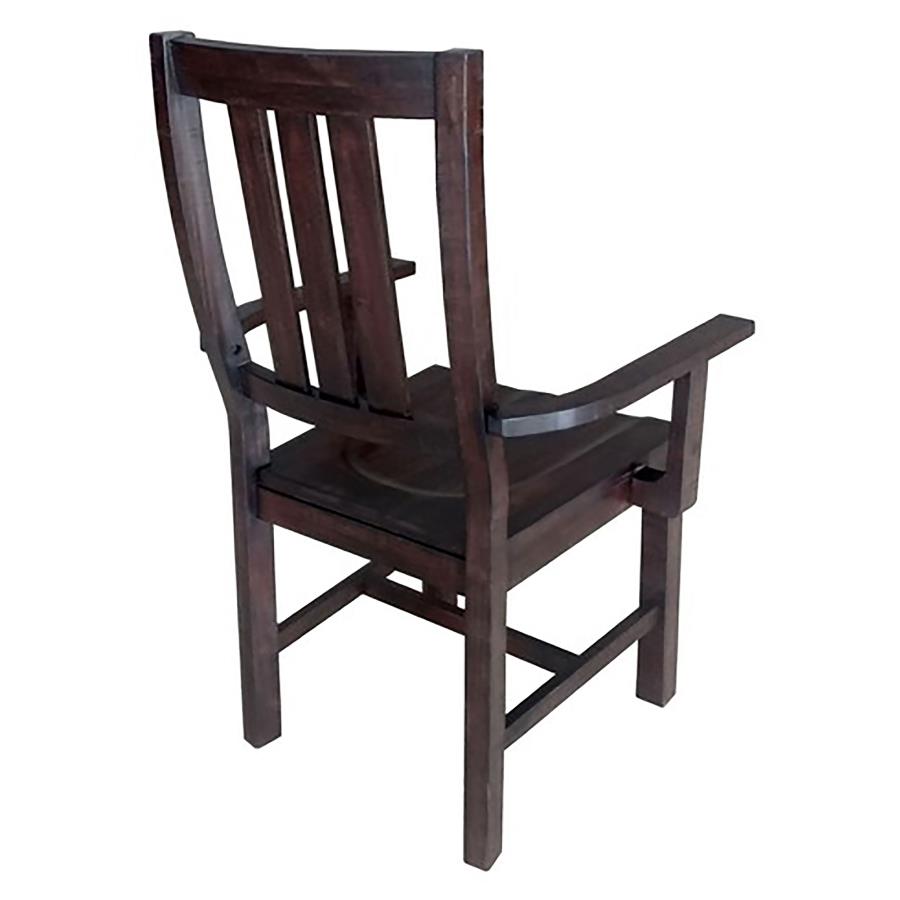 Calandra Brown Arm Chair - MyWaynesHome #
