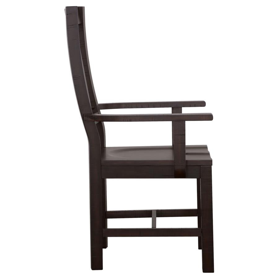 Calandra Brown Arm Chair - MyWaynesHome #