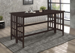 Gabriel Brown Counter Height Dining Table - MyWaynesHome #