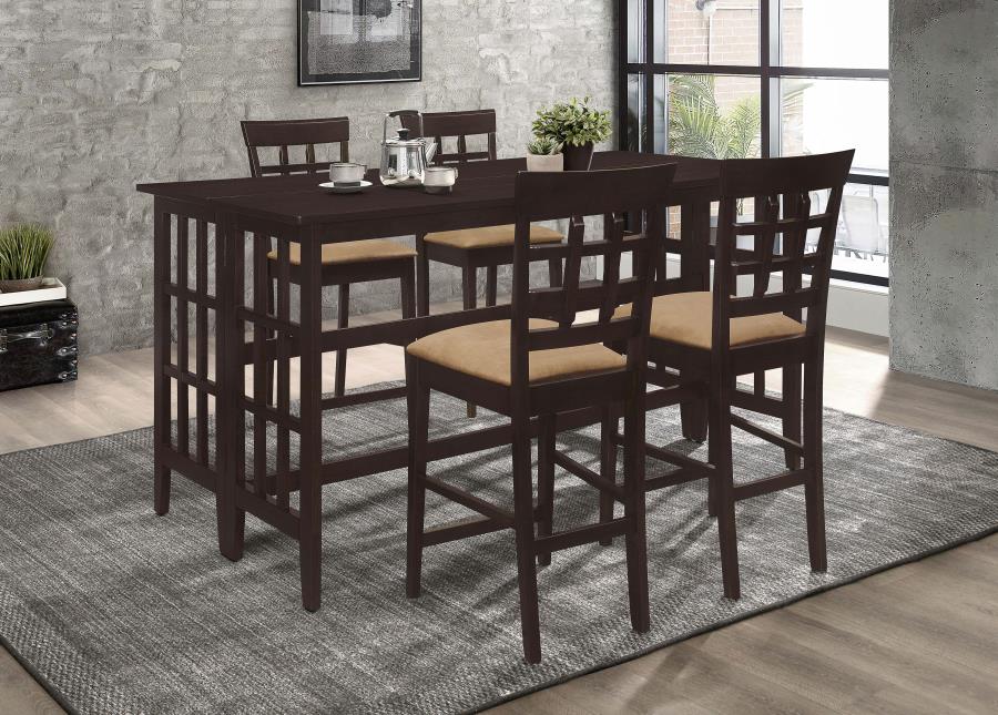 Gabriel Brown Counter Height Dining Table - MyWaynesHome #