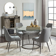 Granvia Black Dining Table Base - MyWaynesHome #