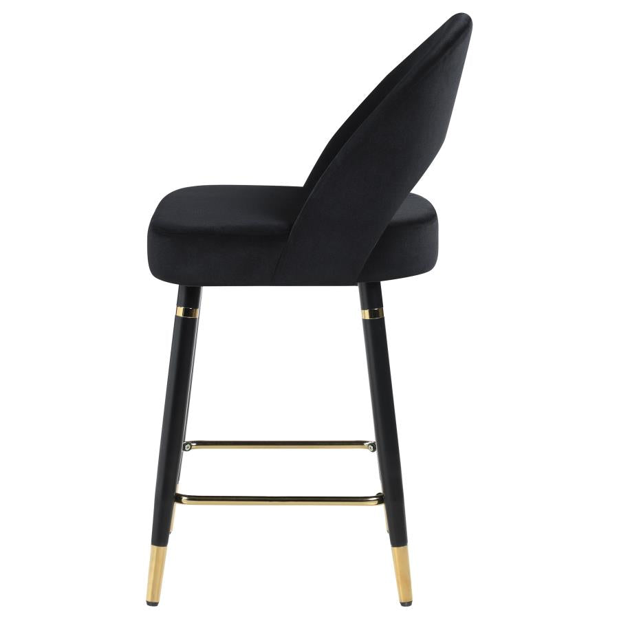 Lindsey Black Counter Stool - MyWaynesHome #