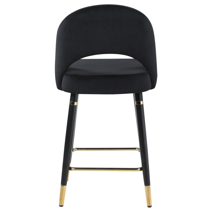 Lindsey Black Counter Stool - MyWaynesHome #