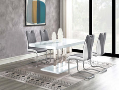 Brooklyn White 5 Pc Dining Set - MyWaynesHome #