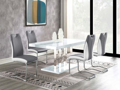 Brooklyn White 5 Pc Dining Set - MyWaynesHome #