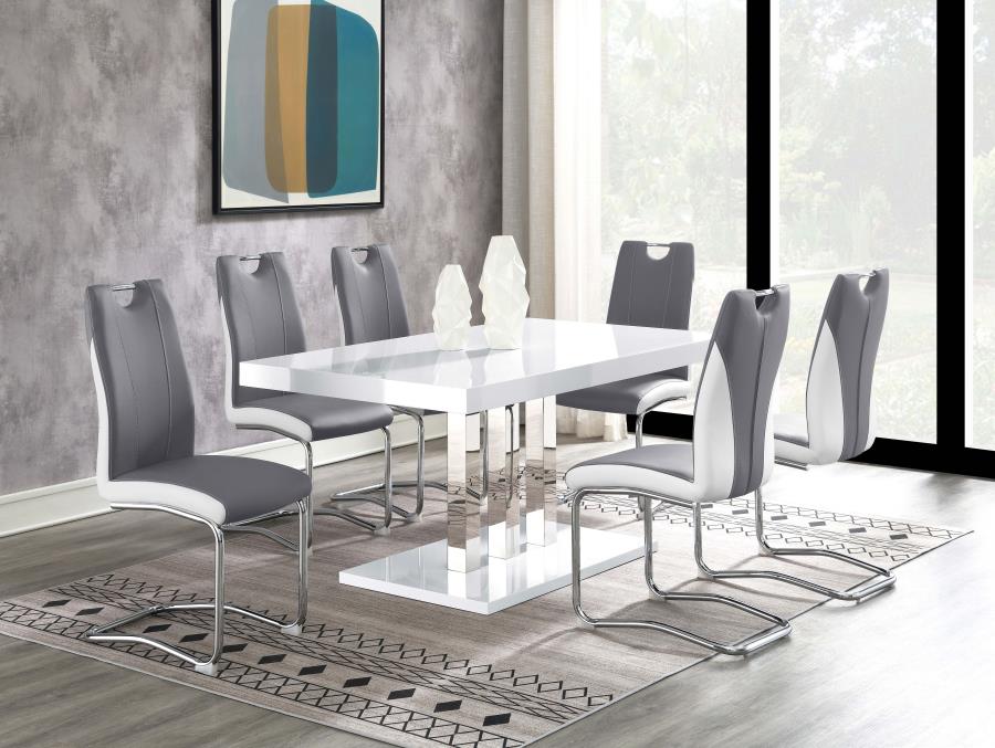 Brooklyn White Dining Table - MyWaynesHome #