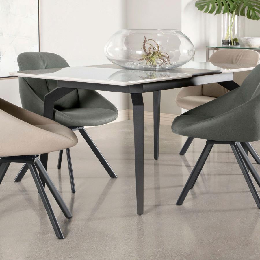 Mina White Dining Table - MyWaynesHome #