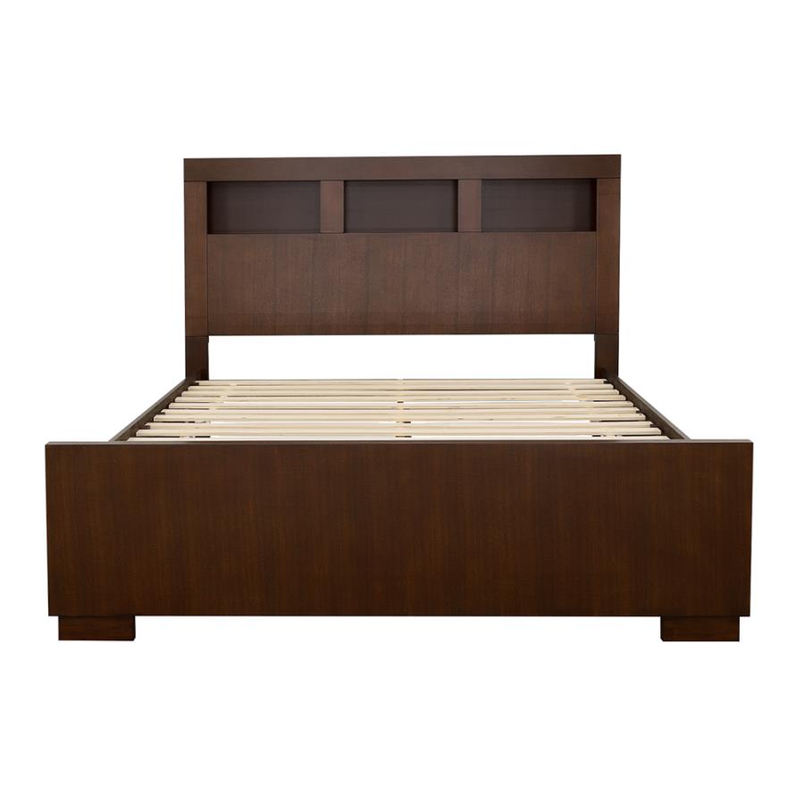 Jessica Brown Queen Bed - MyWaynesHome #