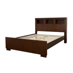 Jessica Brown Queen Bed - MyWaynesHome #