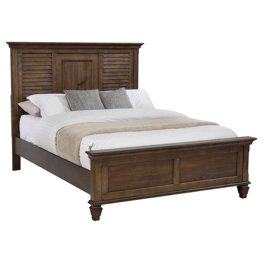 Franco Brown Queen Bed - MyWaynesHome #