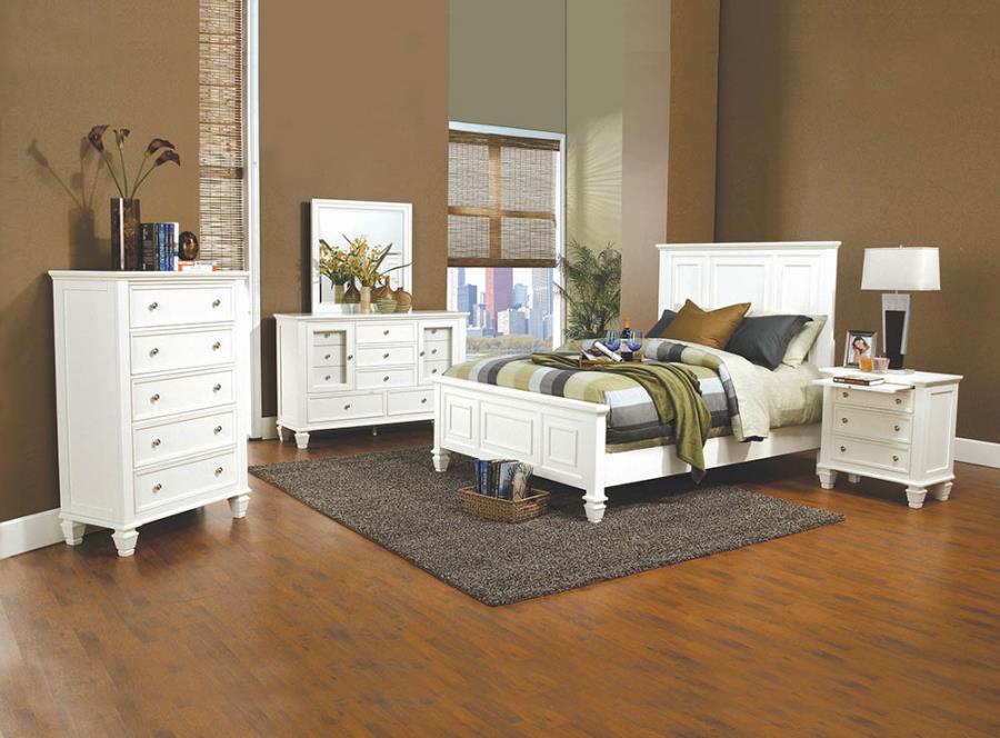 Sandy Beach Ivory Eastern King Bed - MyWaynesHome #