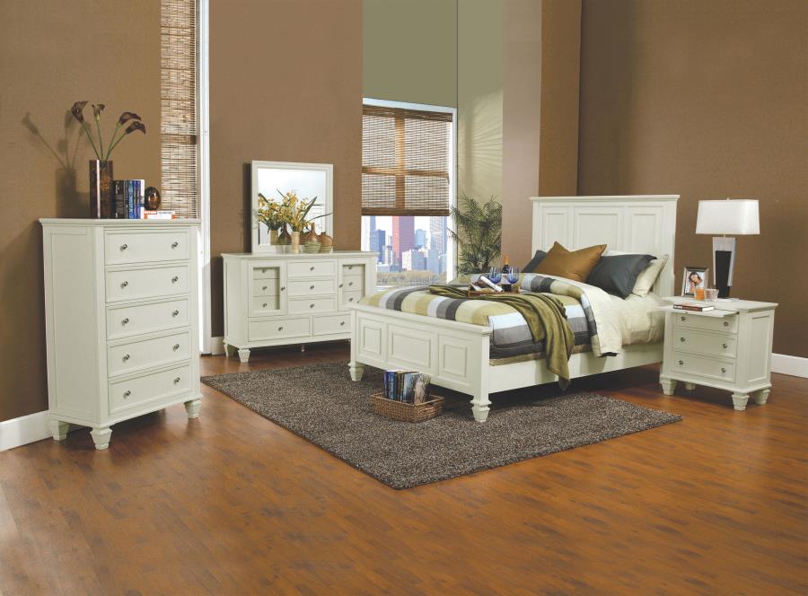 Sandy Beach 11-drawer Dresser - White Sandy Beach 11-drawer Dresser - White