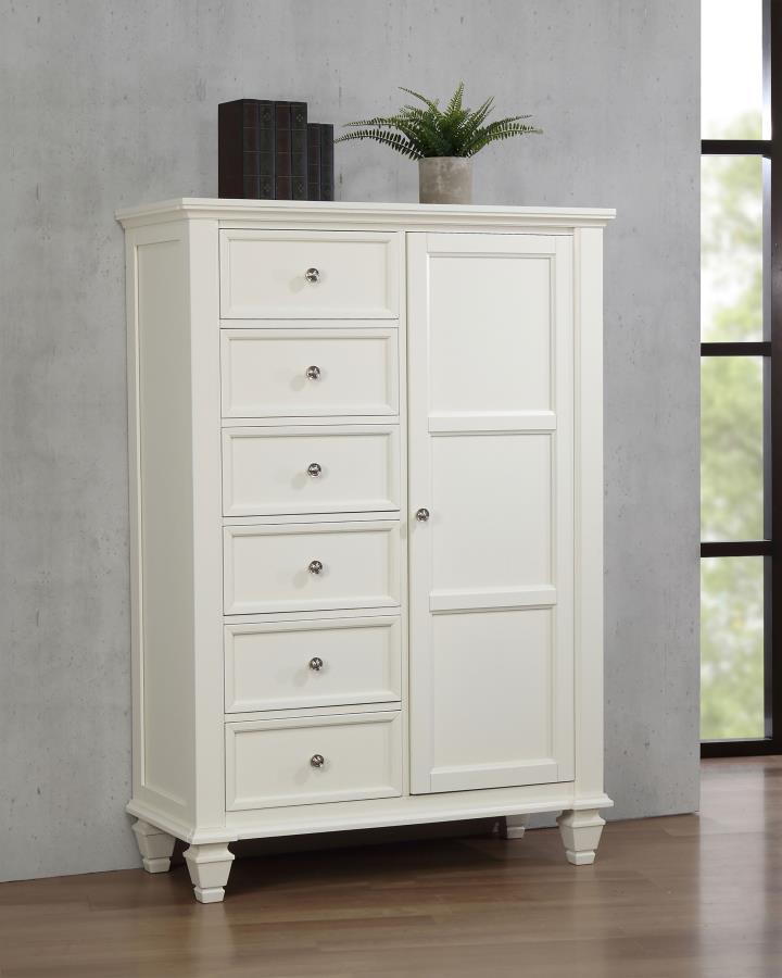 Sandy Beach Ivory Door Chest - MyWaynesHome #