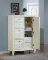 Sandy Beach Ivory Door Chest - MyWaynesHome #
