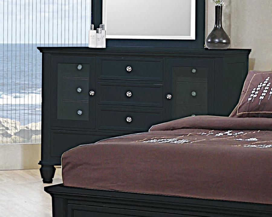 Sandy Beach Black Dresser - MyWaynesHome #