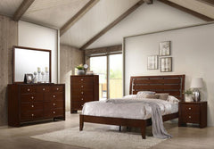 Serenity Brown Eastern King Bed - MyWaynesHome #