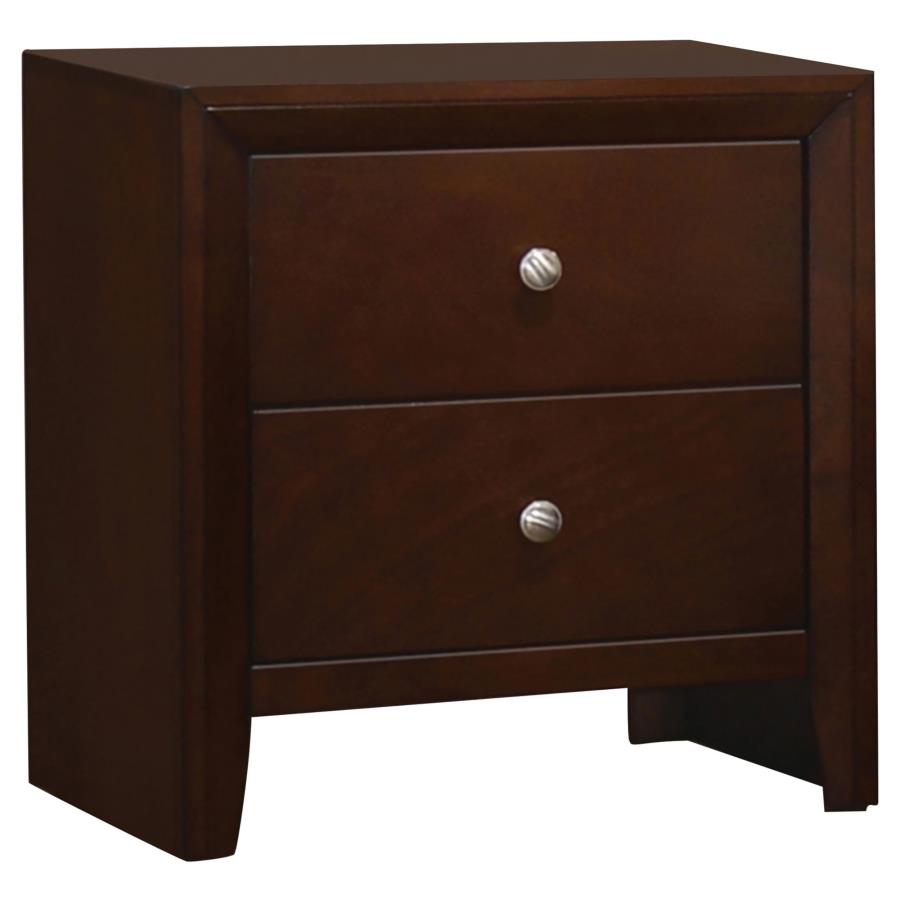 Serenity Brown California King Bed 4 Pc Set - MyWaynesHome #