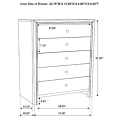 Serenity Brown Chest - MyWaynesHome #